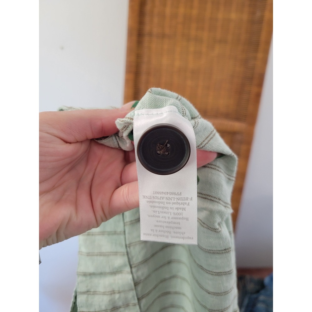 Everlane Linen Cropped Boxy Tank Top – Women's 6 - Picture 6 of 11
